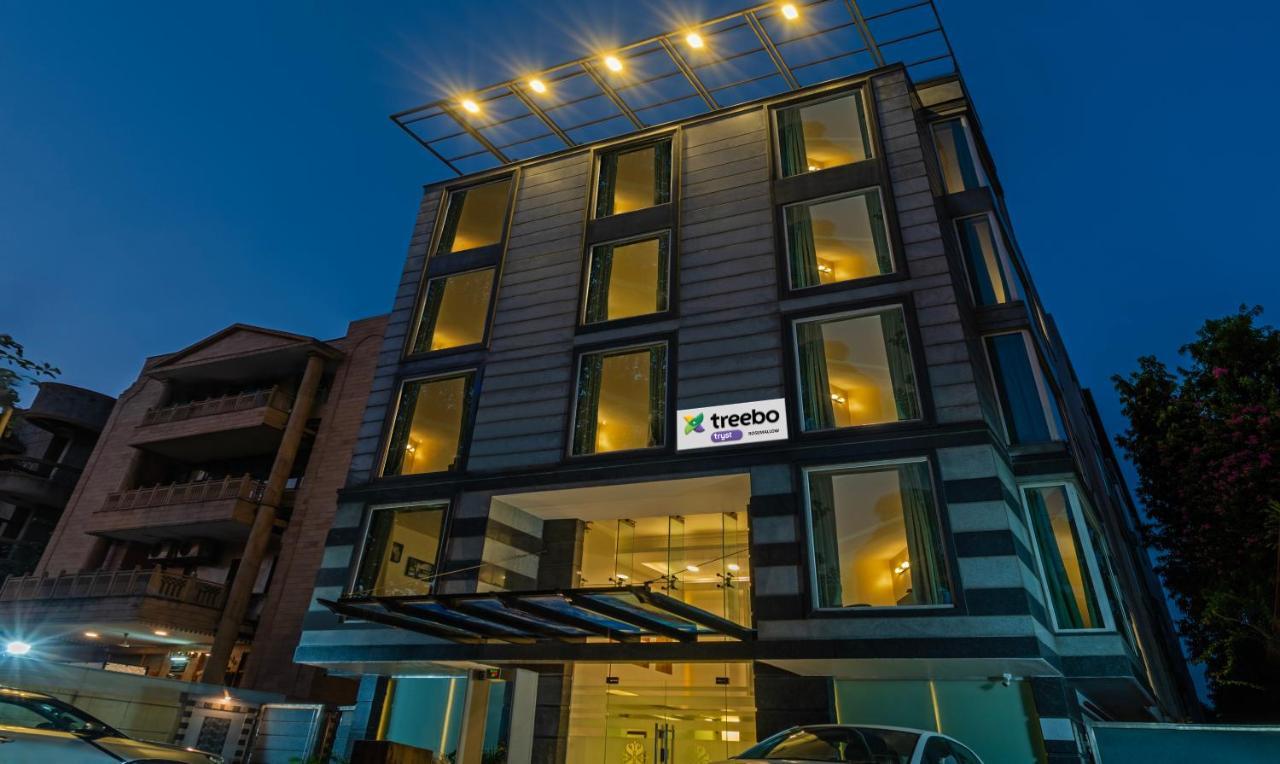 Treebo Premium Rose Mallow New Delhi Exterior photo